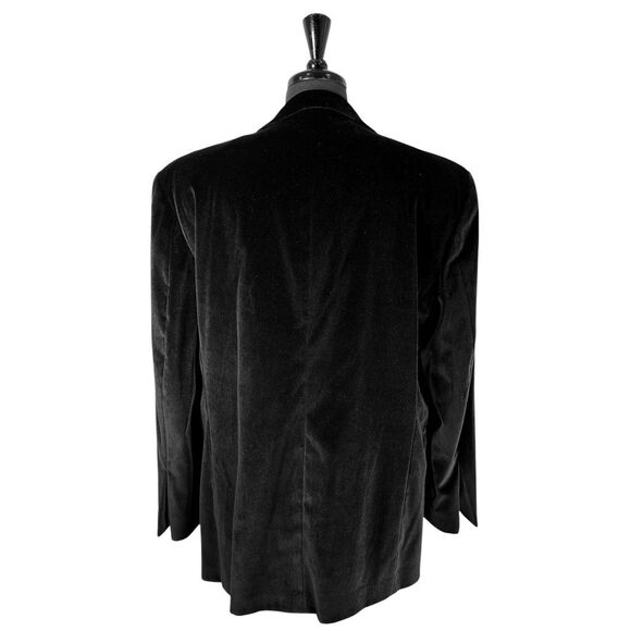 Jos. A. Bank Mens 46R Black Velvet Tuxedo Jacket Peak Lapel Blazer NWT MSRP $595 - Picture 5 of 11